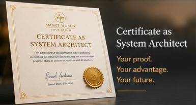 Certificate as System Architect.
